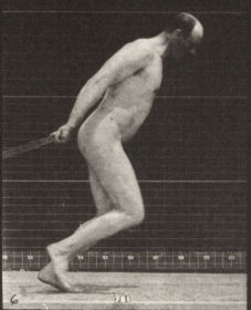 Plate 392 Dragging a garden roller — figure reference